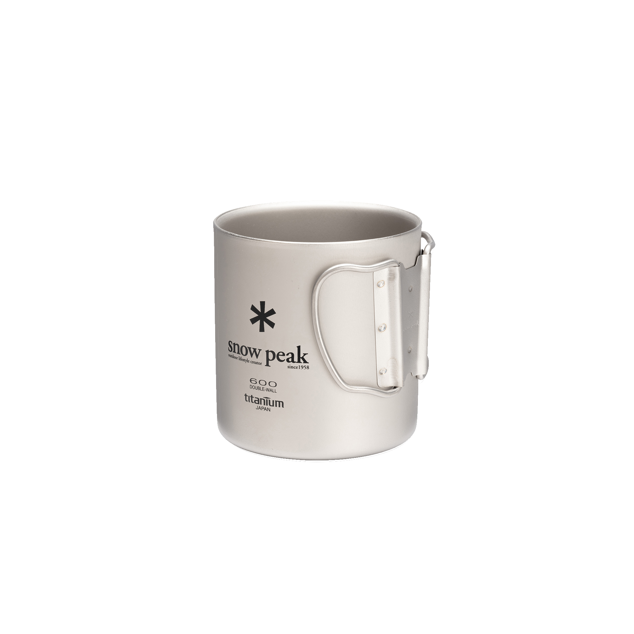 Snow Peak Titanium Double Wall Cup 600