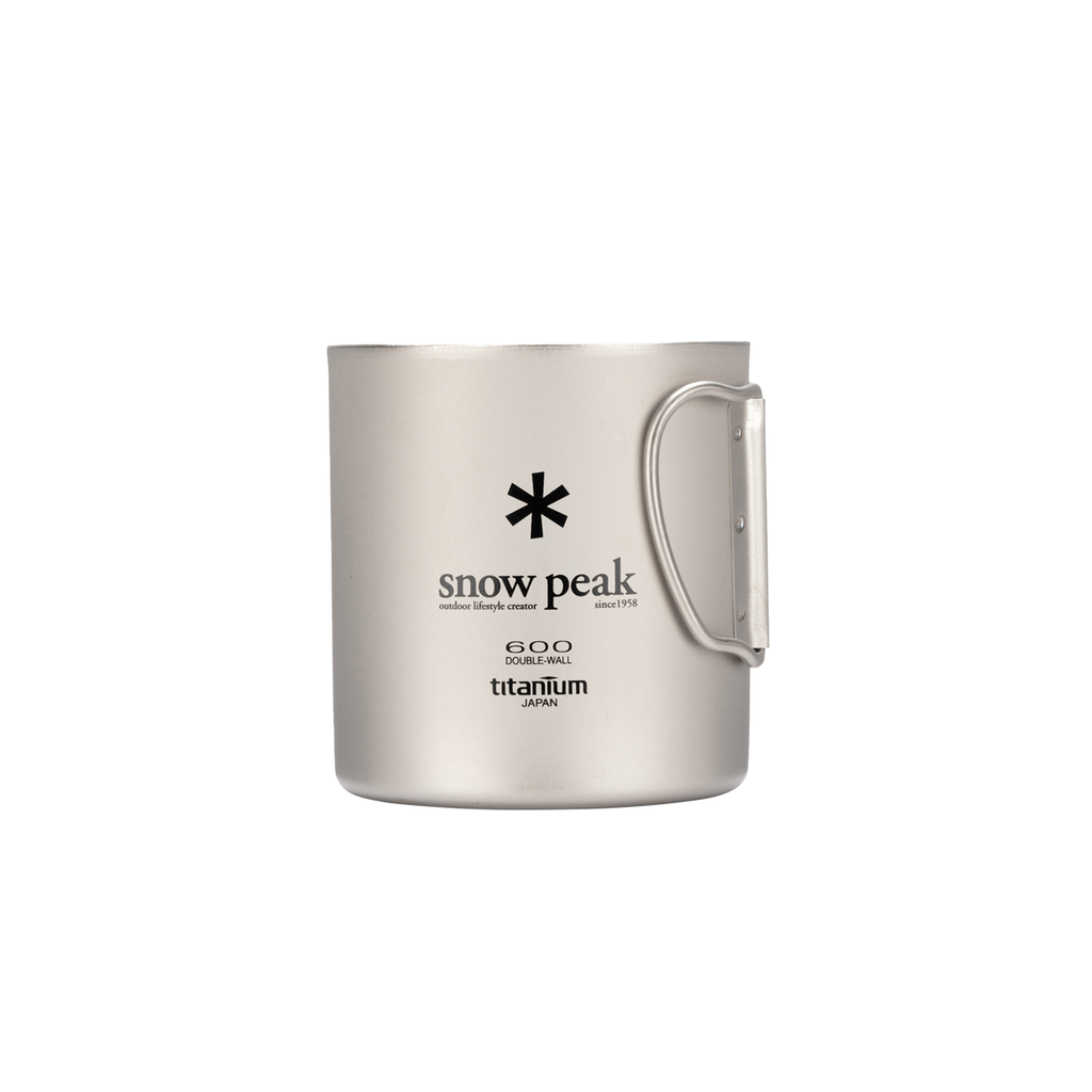 Snow Peak Titanium Double Wall Cup 600